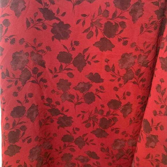 Torrid Womens Sophie Chiffon Double Layer Cami Red and Black Top 4X Party Event - Picture 6 of 7